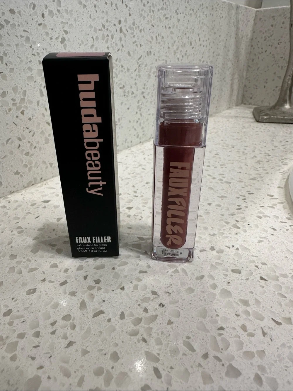 Huda Beauty Faux Filler Lip Gloss - Shade Posh